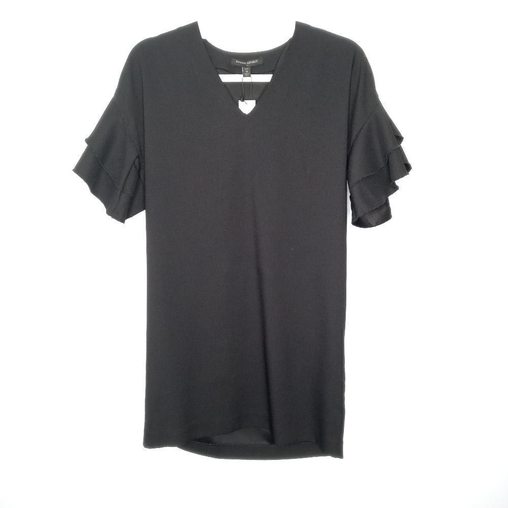 Banana Republic black dress size 0P
